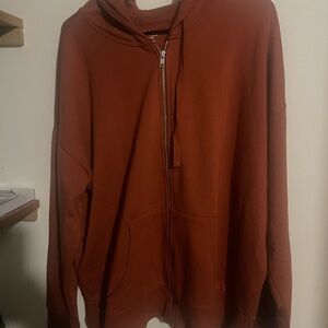 Time and Tru Women's Rust Hoodie